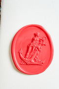 Wachssiegel Allegory of Hope mit Anker