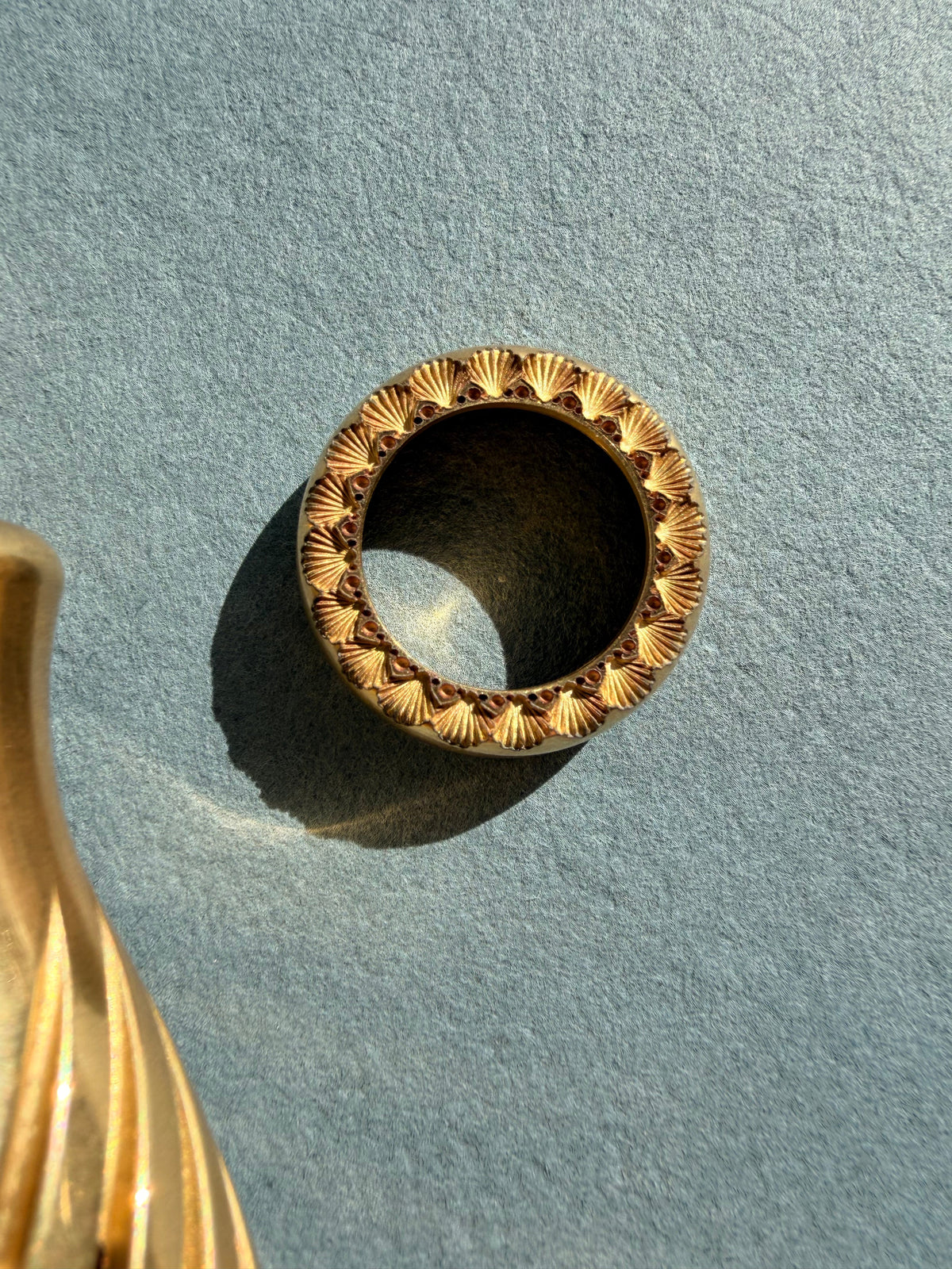 Siegel-Zwischenring Muschelform – Abbildung 2